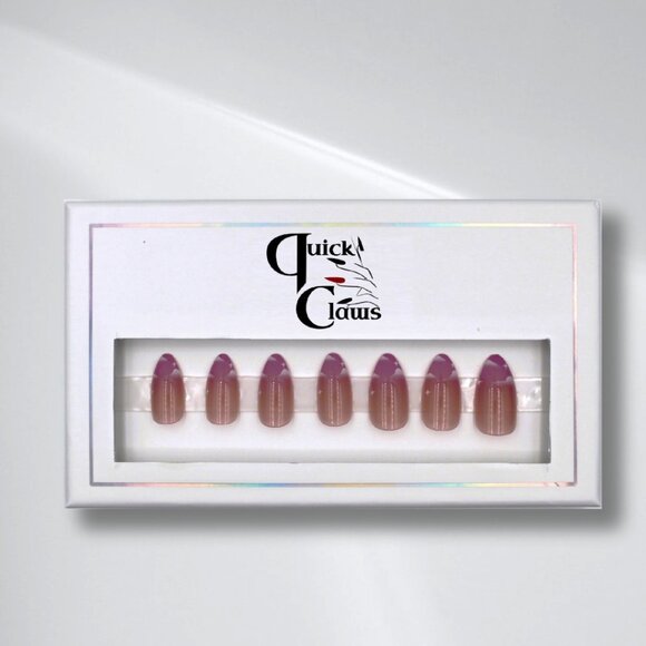 Sunset Gradient Almond Press-On Nails - Picture 3 of 4